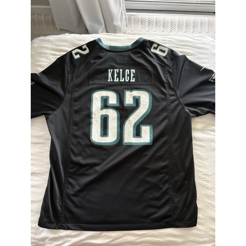 Philadelphia Eagles Nike On Field Jason Kelce Alternative Black Jersey Size 3XL